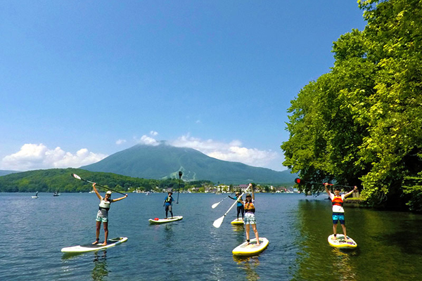 野尻湖サップ